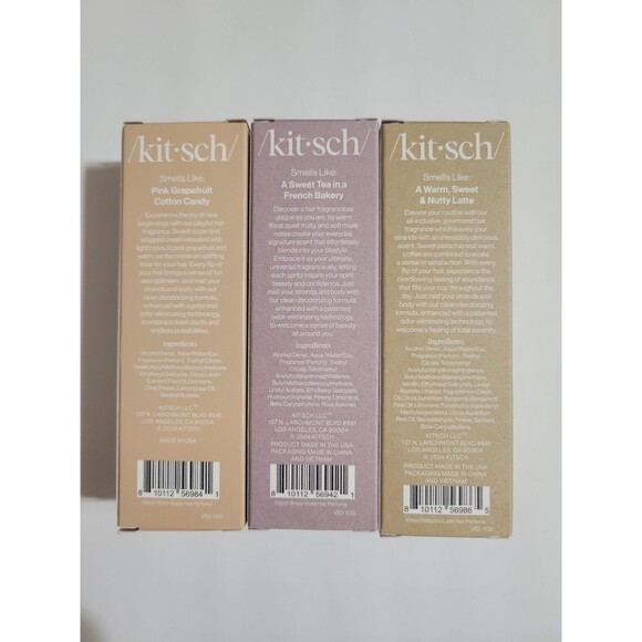 Kitsch Hair Set of 3